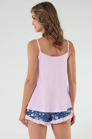 Italian Fashion Tulip ws.r. kr.sp. Nocna piżama, róż/druk