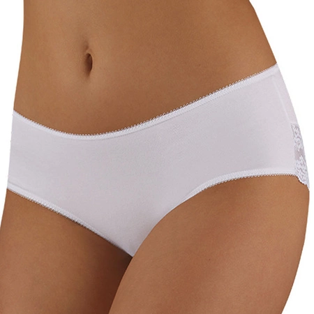 Italian Fashion Elba bokser Majtki figi, biały