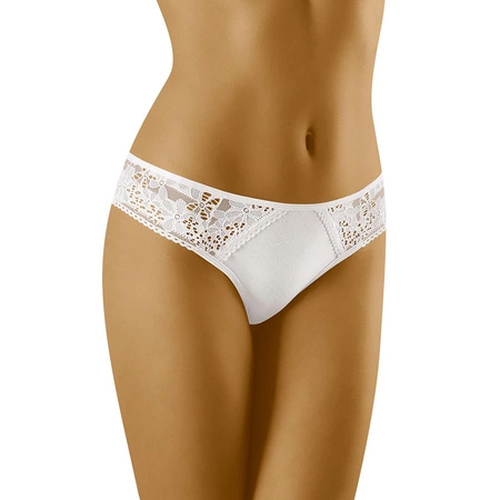 Wol-Bar Eco-Tu Majtki figi, biały