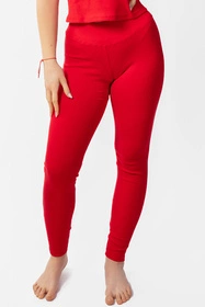 Dkaren Bayo-Kpl Komplet legginsy + bluzka, czerwony