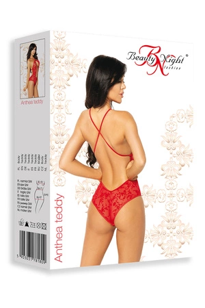 Beauty Night Anthea teddy BN6600 Body sexy, red