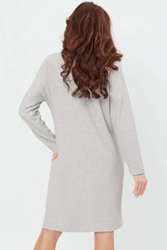 Italian Fashion Avira tunika dł.r. Sukienka homewear, j.melanż