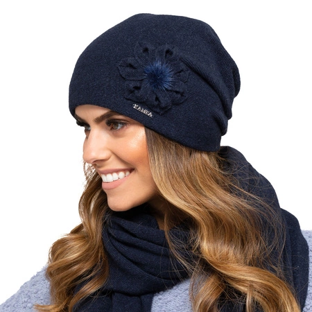 Kamea Nebraska Nakrycie głowy czapka, granat