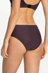 Julimex Simple Classic Majtki figi, dark plum