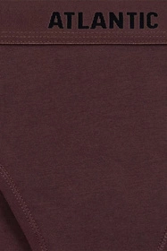 Atlantic 3CLP-012B 3-pack Majtki figi, capuccino/czekolada/czarny