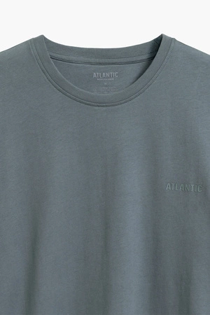 Atlantic NMP-372 Nocna piżama, szary/szary melanż