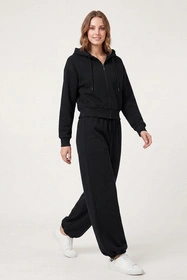 Vivisence 9211kmpl Komplet bluza+spodnie, czarny