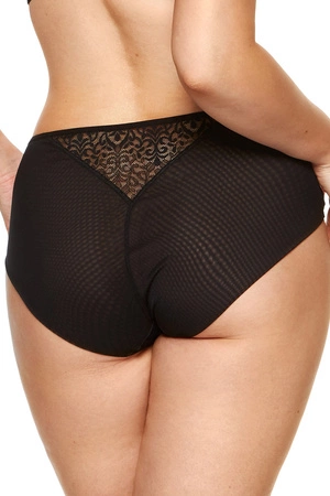 Gorteks Gabi/F Majtki figi, czarny