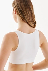 Gabriella Shape Code 1204 Top fitness, bianco