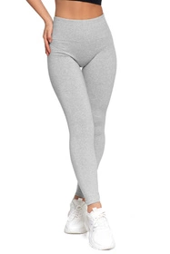 Moraj RDL2300-005 Ocieplane Legginsy klasyczne, grey melange