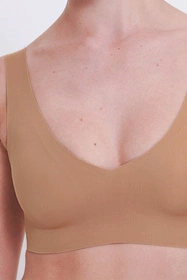 Sloggi 10217728 ZERO Feel 2.0 Biustonosz braletka, 00CM-nostalgic brown