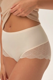 Henderson Passy 41947 2-pak Majtki wysokie figi, cielisty/fioletowy