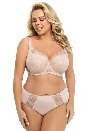 Gorsenia K483 Peony Biustonosz usztywniany, beżowy