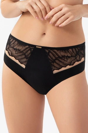 Gorsenia K955 Celia Majtki brazyliany, czarny