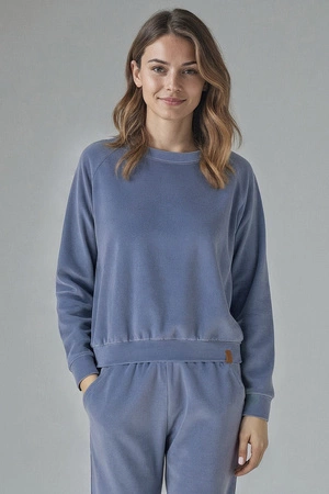 Vivisence 9005 Bluza nierozpinana, błękitny