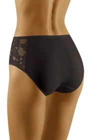 Wol-Bar Eco-Vu Majtki figi, czarny