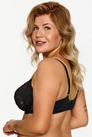 Lupo 2624 BIG Biustonosz miękki, czarny