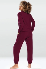 Dkaren Wenezja Dres homewear, bordo