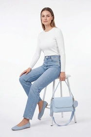 Vivisence OUTLET T0024 Torebka na ramię, baby blue