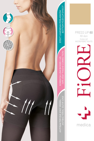 Fiore Press Up 60 den M5212 Wyr�b po�czoszniczy rajstopy, tan