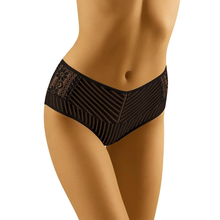 Wol-Bar Eco-Pa Majtki figi, czarny