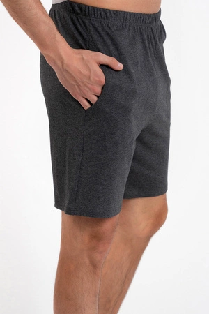 Italian Fashion Morten kr.r. kr.sp. Nocna piżama, melanż/c.melanż