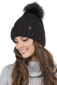 Vivisence 7014 Nakrycie głowy czapka, czarny