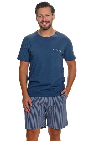 Doctor Nap PMB.7424 Nocna piżama, denim blue