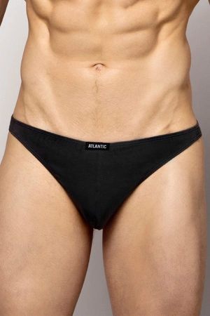 Atlantic 2BMP-253 Majtki stringi, czarny