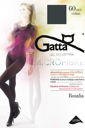 Gatta Rosalia 60 Wyr�b po�czoszniczy rajstopy, grafit