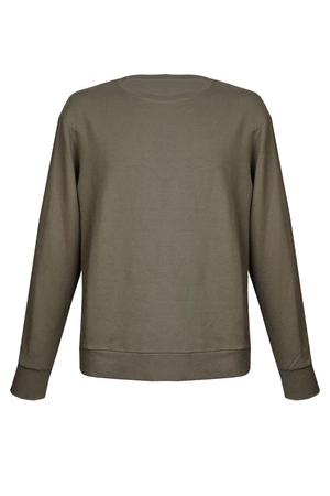 Dkaren Justin Bluza nierozpinana, khaki