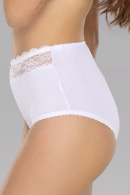 Mitex Eva 3-pak Majtki wysokie figi, biały