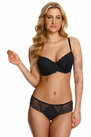 Lupo 151-52 Majtki brazyliany, czarny