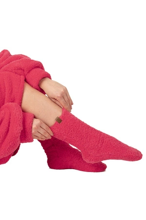 Vivisence 5028Kmpl Nocna szlafrok, malinowy