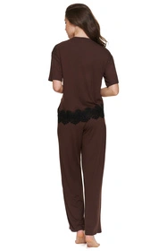 Doctor Nap PW.7536 Nocna piżama, chocolatte