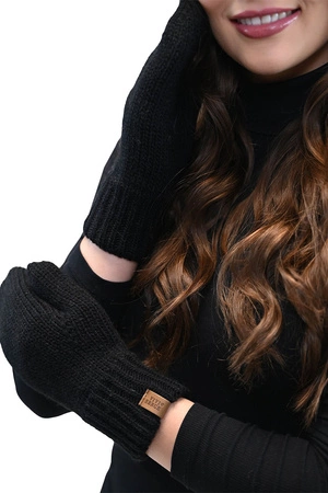 Vivisence 7015 Kmpl+R Komplet czapka+szalik+rękawiczki, czarny