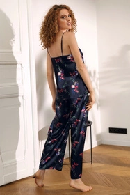 Dkaren DK-KC-009 Nocna piżama, granat