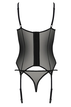 Passion Zinnia corset Gorset sexy, black