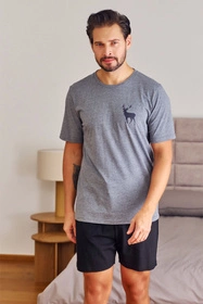 Doctor Nap PMB.7235 Nocna piżama, dark grey