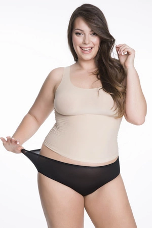 Julimex Flexi-One Maxi Majtki wysokie figi, czarny