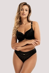 Unikat Madera Biustonosz usztywniany, czarny