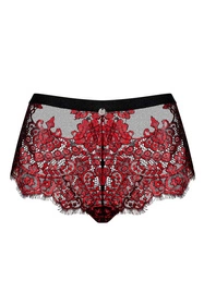 Obsessive Redessia shorties Majtki szorty, bordowy