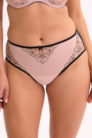 Gaia 1332P Xenia Majtki figi, różowo-czarny