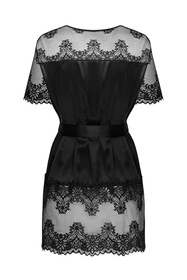 Obsessive Maderris peignoir Nocna peniuar, czarny