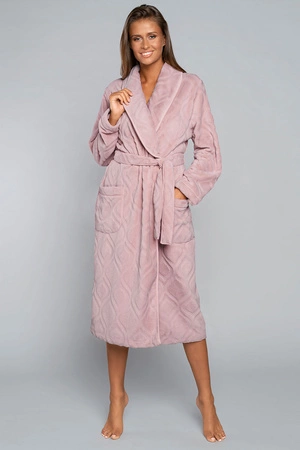 Italian Fashion Morena dł.r. Nocna szlafrok, róż