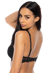 Mat 0196/22 Nell Biustonosz usztywniany, czarny