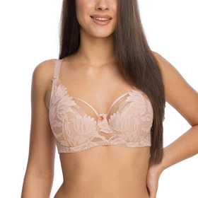 Gaia 1134 Keto Biustonosz półusztywniany, różowy