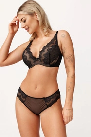 Azal Wera Majtki brazyliany, czarny