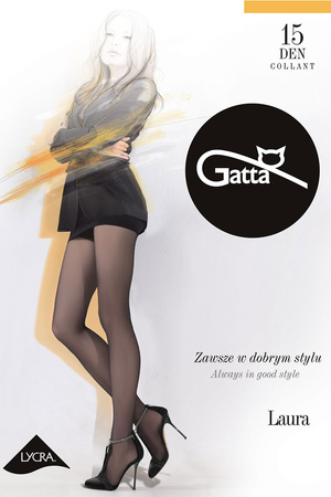 Gatta Laura 15 Wyr�b po�czoszniczy rajstopy, nero