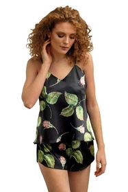 Dkaren DK-KK-008 Nocna piżama, czarny